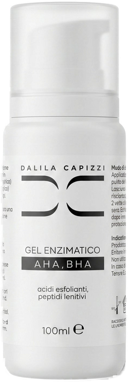 Gel Enzimatico AHA BHA e Peptidi