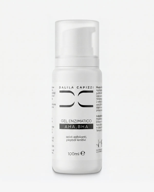 Gel Enzimatico AHA BHA e Peptidi