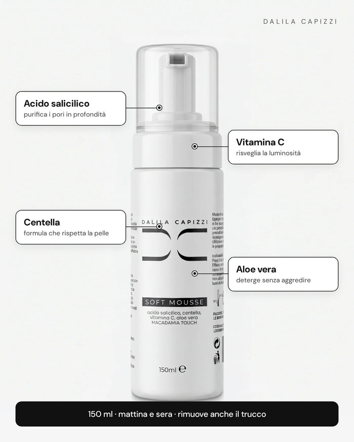Soft Mousse: attivi principali